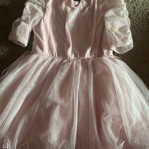 Pink Sparkle Kids Dress